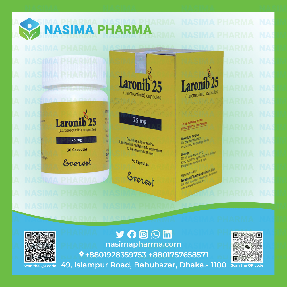 Larotrectinib (Laronib 100mg/25mg)