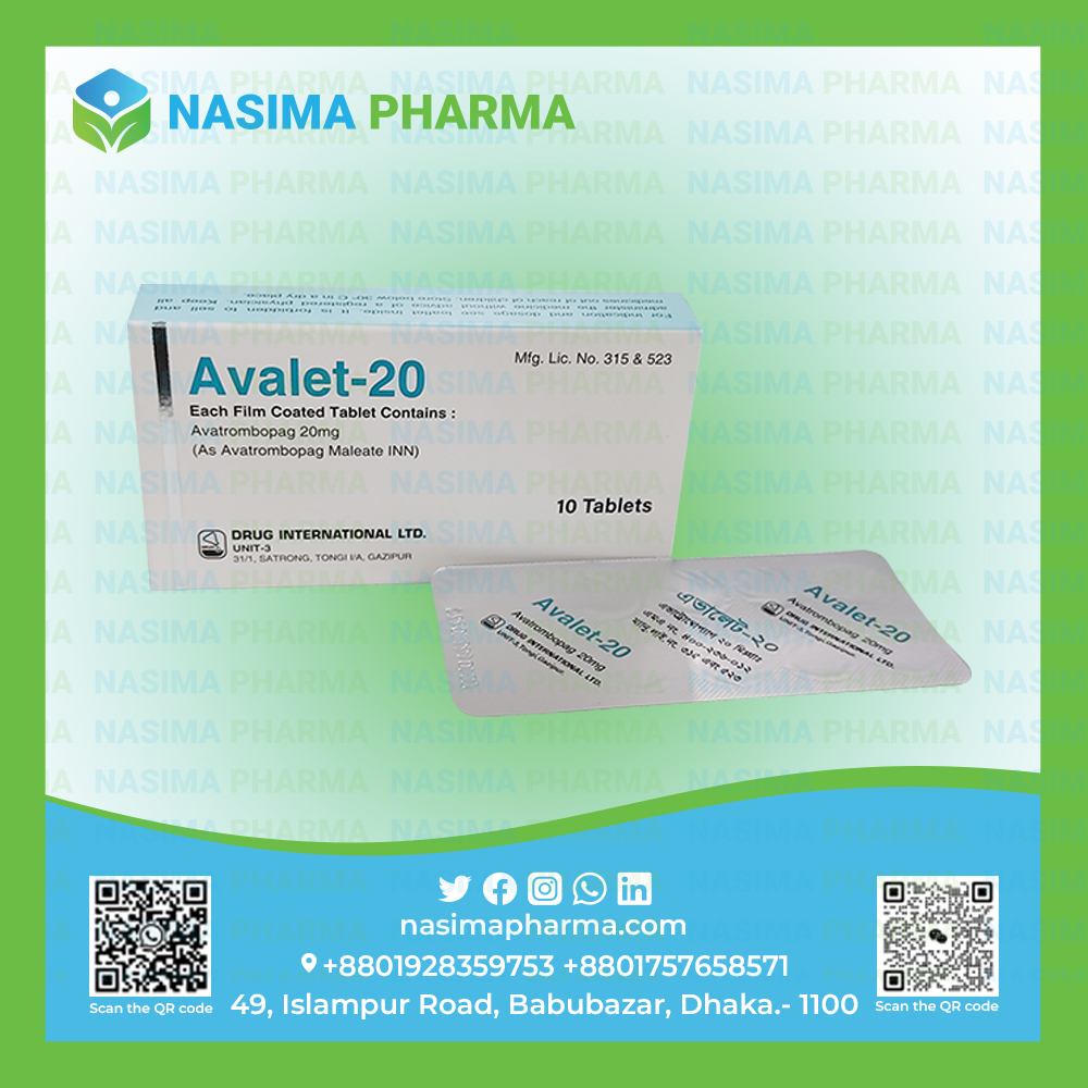 Avalet 20 mg (Avatrombopag)