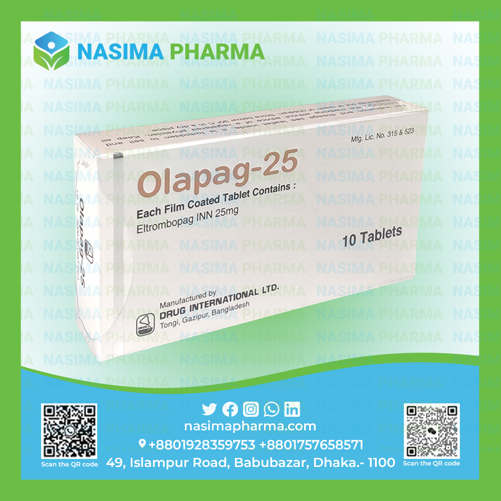 Olapag 25mg & 50mg (Eltrombopag)