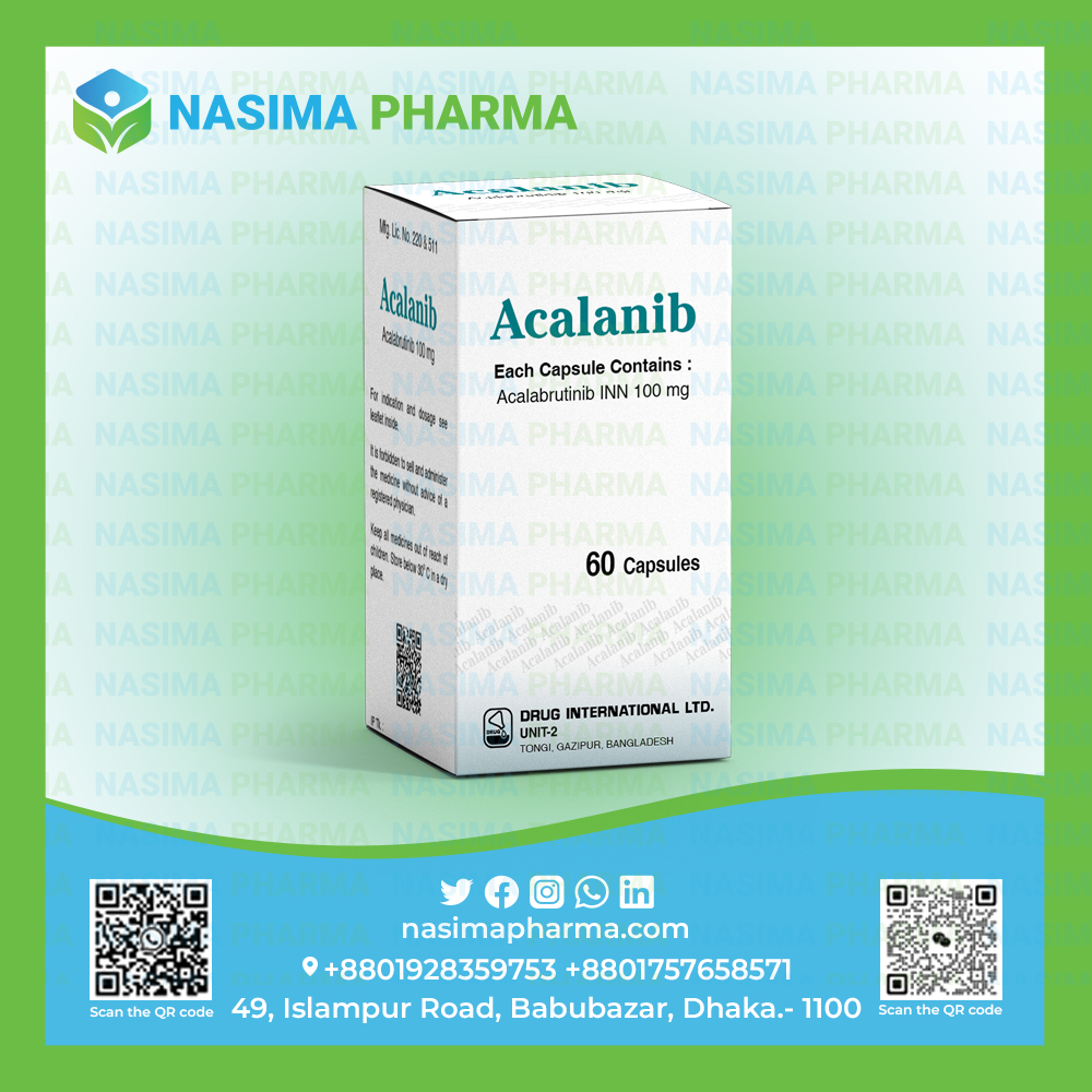 Acalanib - 100 mg (Acalabrutinib INN)