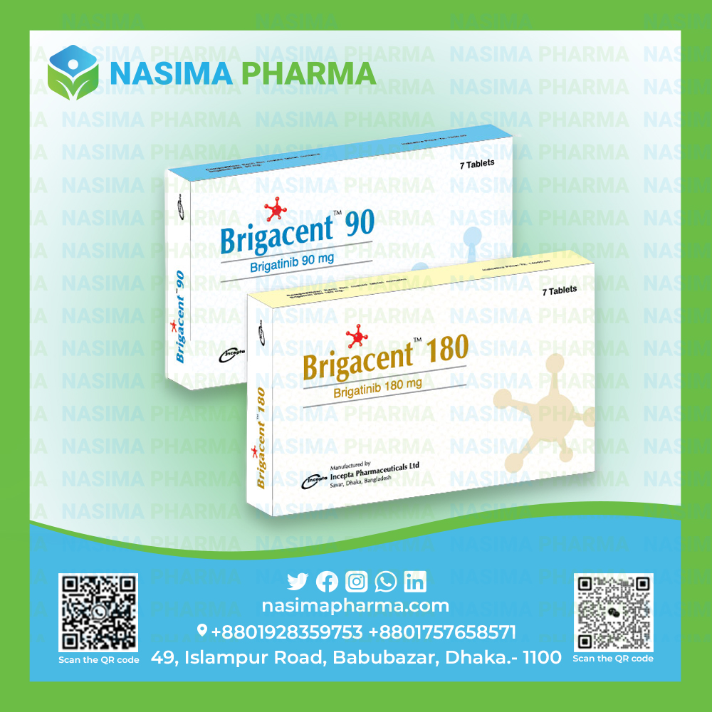 Brigacent - 90 mg/180 mg (Brigatinib)