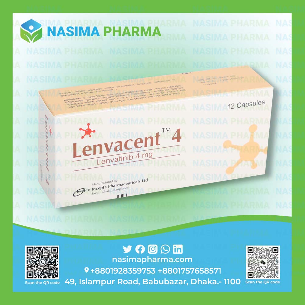 Lenvacent - 4 mg (Lenvatinib)