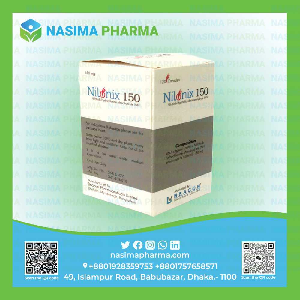 nilonix 150 mg  (nilotinib)