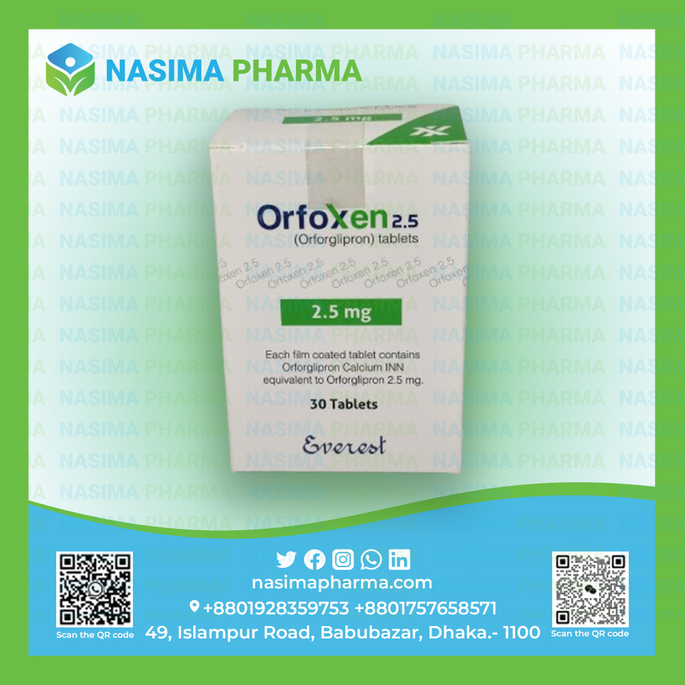 Orfoxen 2.5 mg (Orforglipron INN)