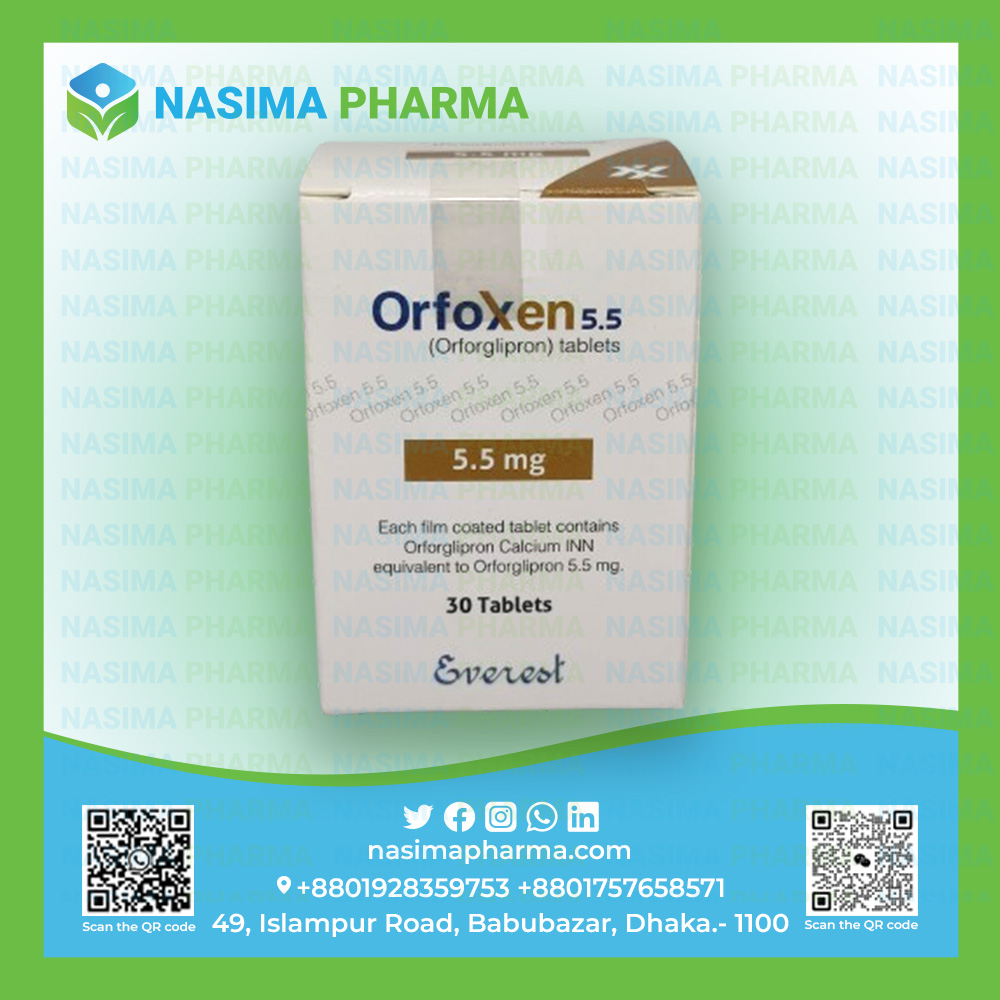 Orfoxen 5.5 mg (Orforglipron INN)