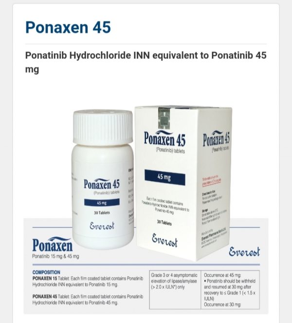 Ponaxen 45 mg ( Ponatinib INN 45 mg) - Image 2