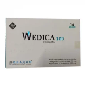 Wedica 100 mg ( Trelagliptin INN 100 mg)
