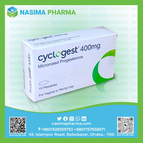 Cyclogest 400 mg (Progesterone)
