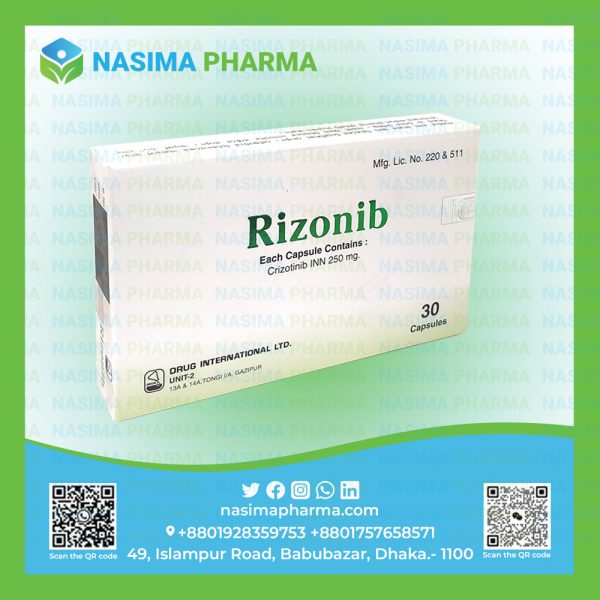 Rizonib 250mg (Crizotinib )