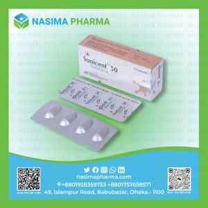 Sunicent - 50 mg (Sunitinib)