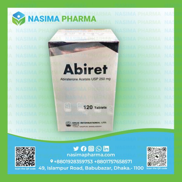 Abiret 250 mg (Abiraterone Acetate USP)