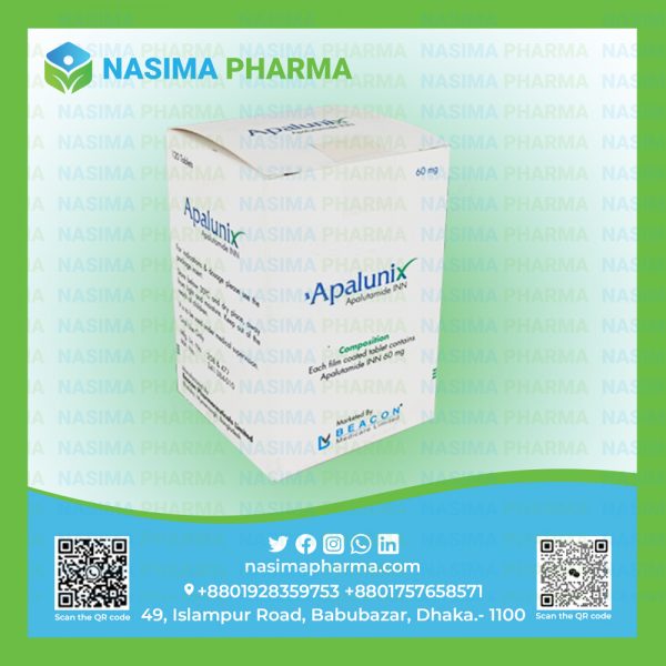 apalunix 60mg (Apalutamide INN)