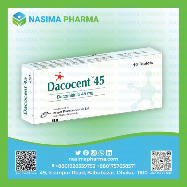 Dacocent - 45 mg (Dacomitinib)