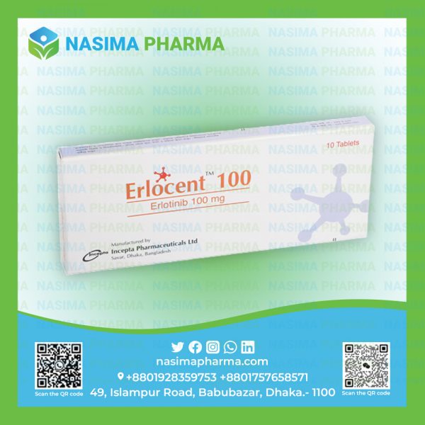 Erlocent -100 mg (Erlotinib)