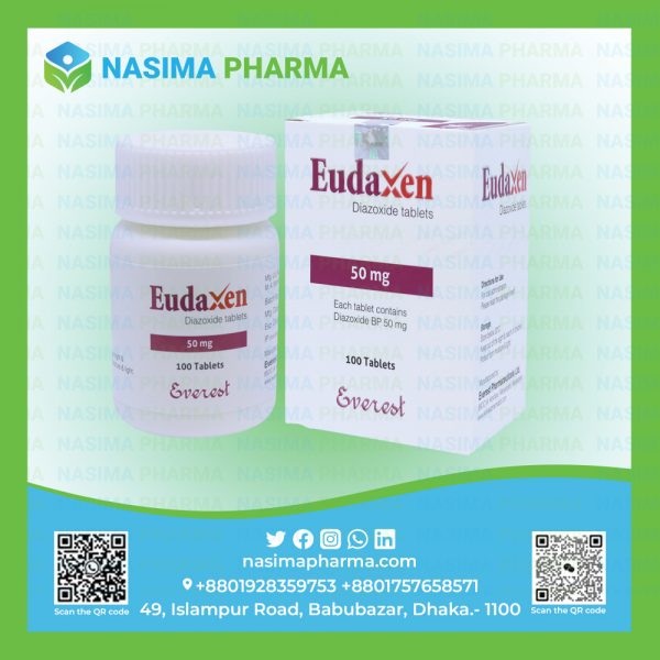 Eudaxen 50mg (Diazoxide )