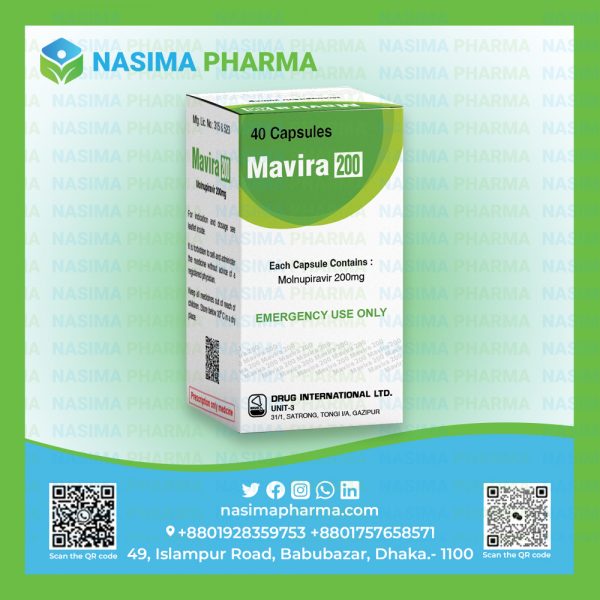 Mavira- 200 mg (Molnupiravir INN)