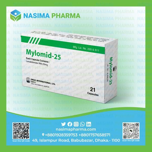 Mylomid-25 mg (Lenalidomide INN)