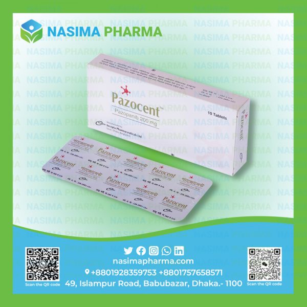 Pazocent - 200 mg (Pazopanib)