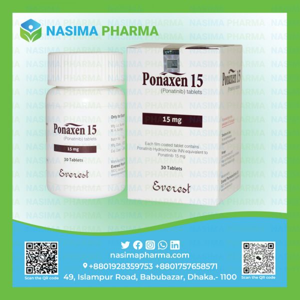 Ponaxen (Ponatinib) 15/45 mg