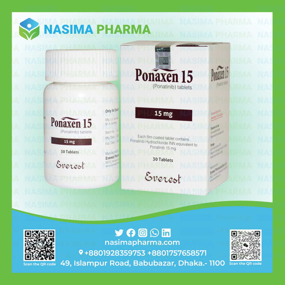 Ponaxen (Ponatinib) 15/45 mg