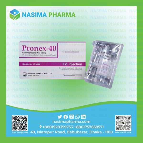 Pronex - 40mg (Esomeprazole INN)