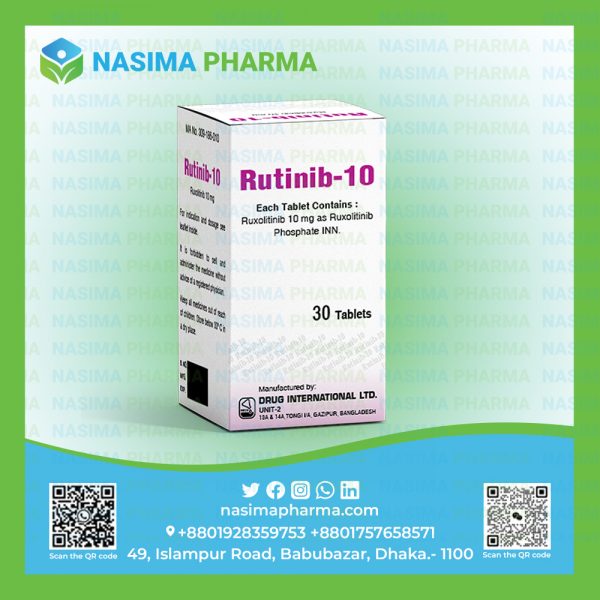 Rutinib 10mg (Ruxolitinib )