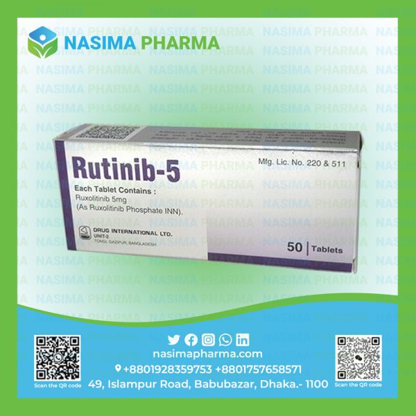 Rutinib-5 mg (Ruxolitinib INN)