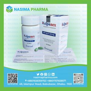 Velpanex 400mg+100mg Tablet  (Sofosbuvir + Velpatasvir)