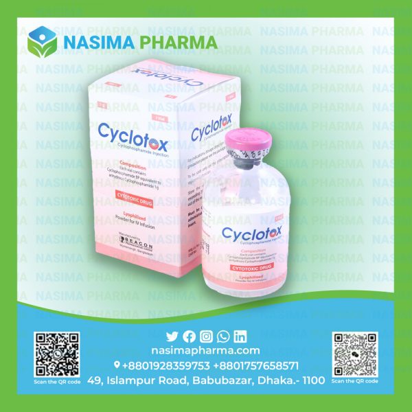Cyclotox 1 mg (Cyclophosphamide )