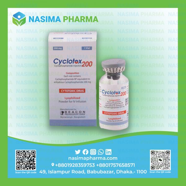 Cyclotox 200 mg (Cyclophosphamide )