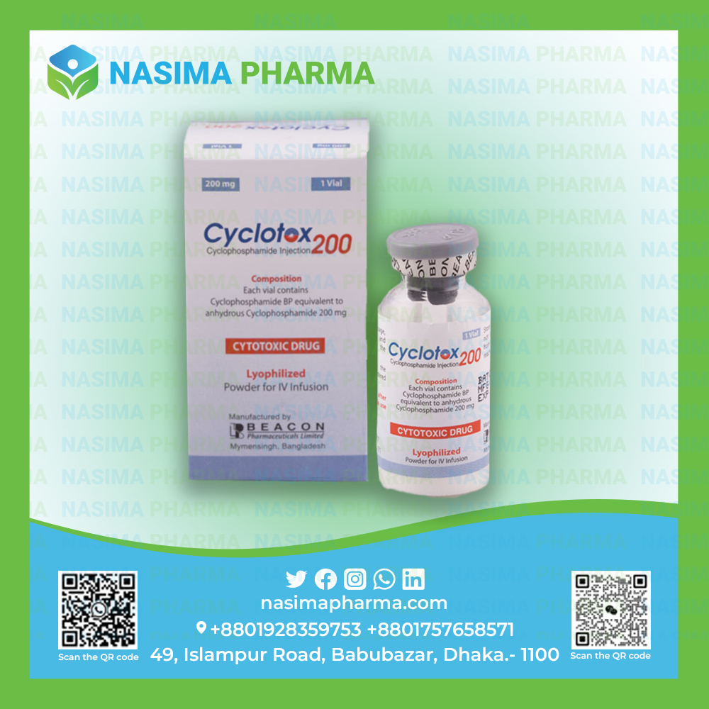Cyclotox 200 mg (Cyclophosphamide )
