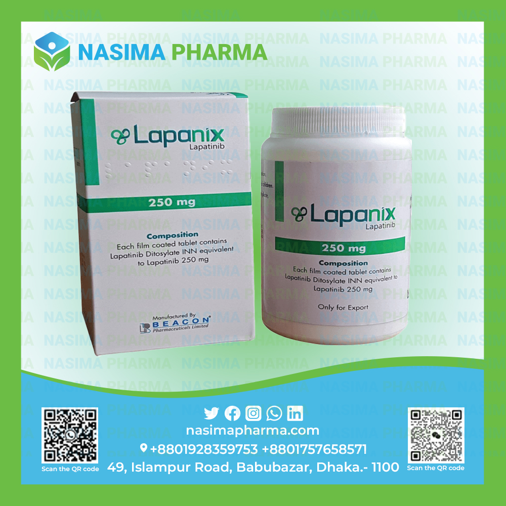Lapanix 250 mg (Lapatinib)