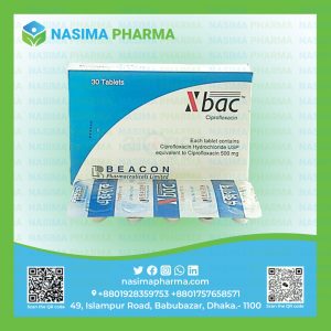 Xbac 500 mg (Ciprofloxacin)