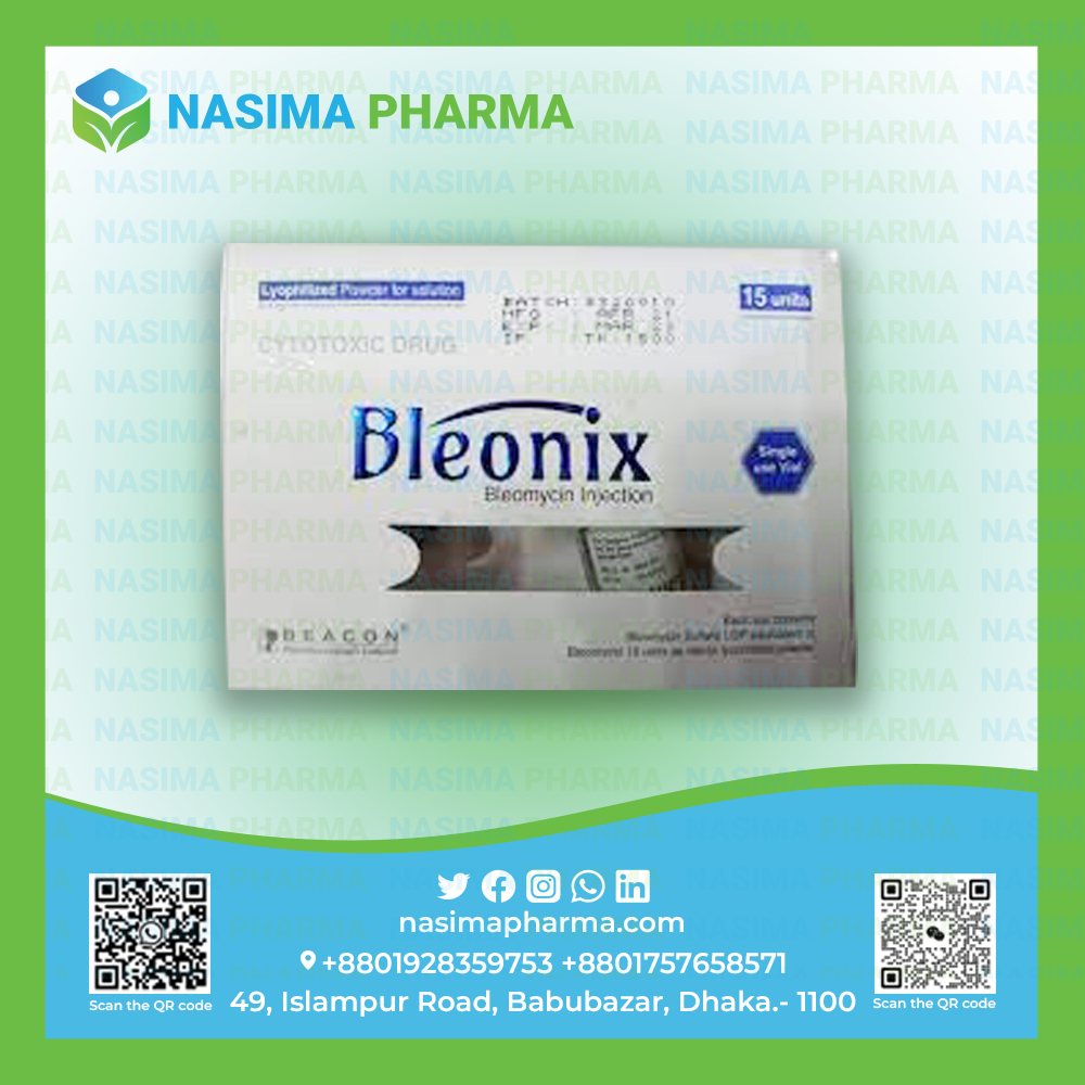 Bleonix 15 unit/vial ( Bleomycin Sulfate)