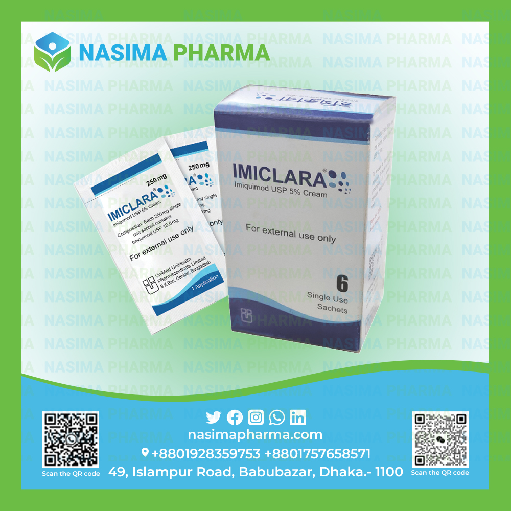 Imiclara Cream (Imiquimod 5%)