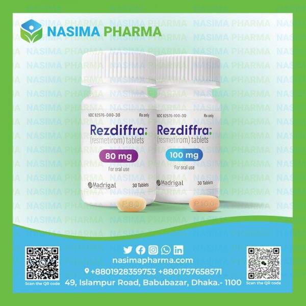 Rezdiffra (Resmetirom) Tablets – 80 mg